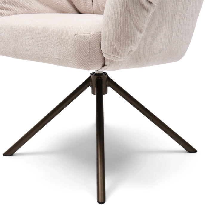 Rivièra Maison Draaistoel Lugo Beige
