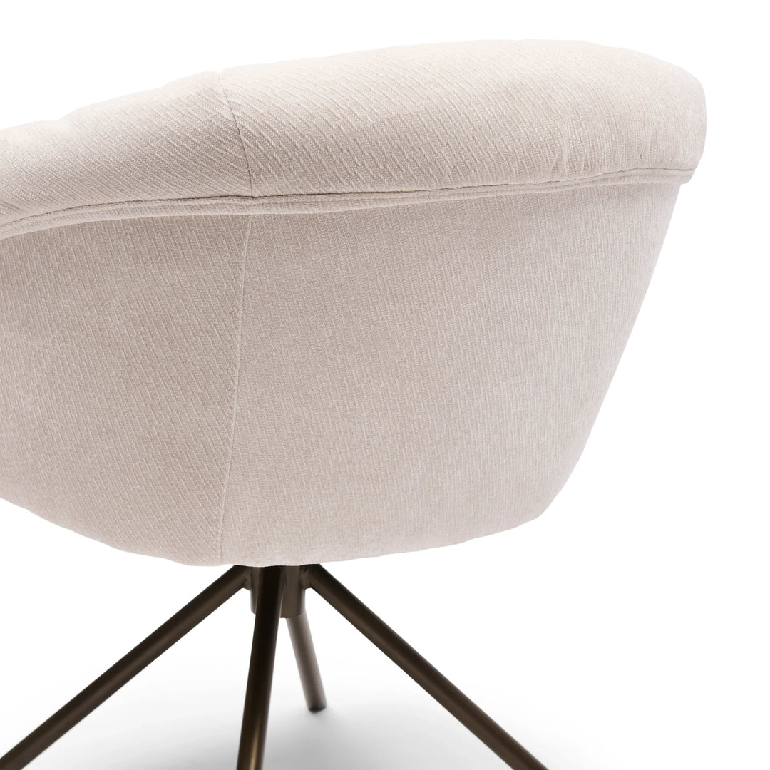 Rivièra Maison Draaistoel Lugo Beige