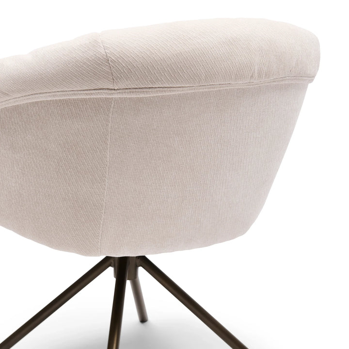 Rivièra Maison Draaistoel Lugo Beige