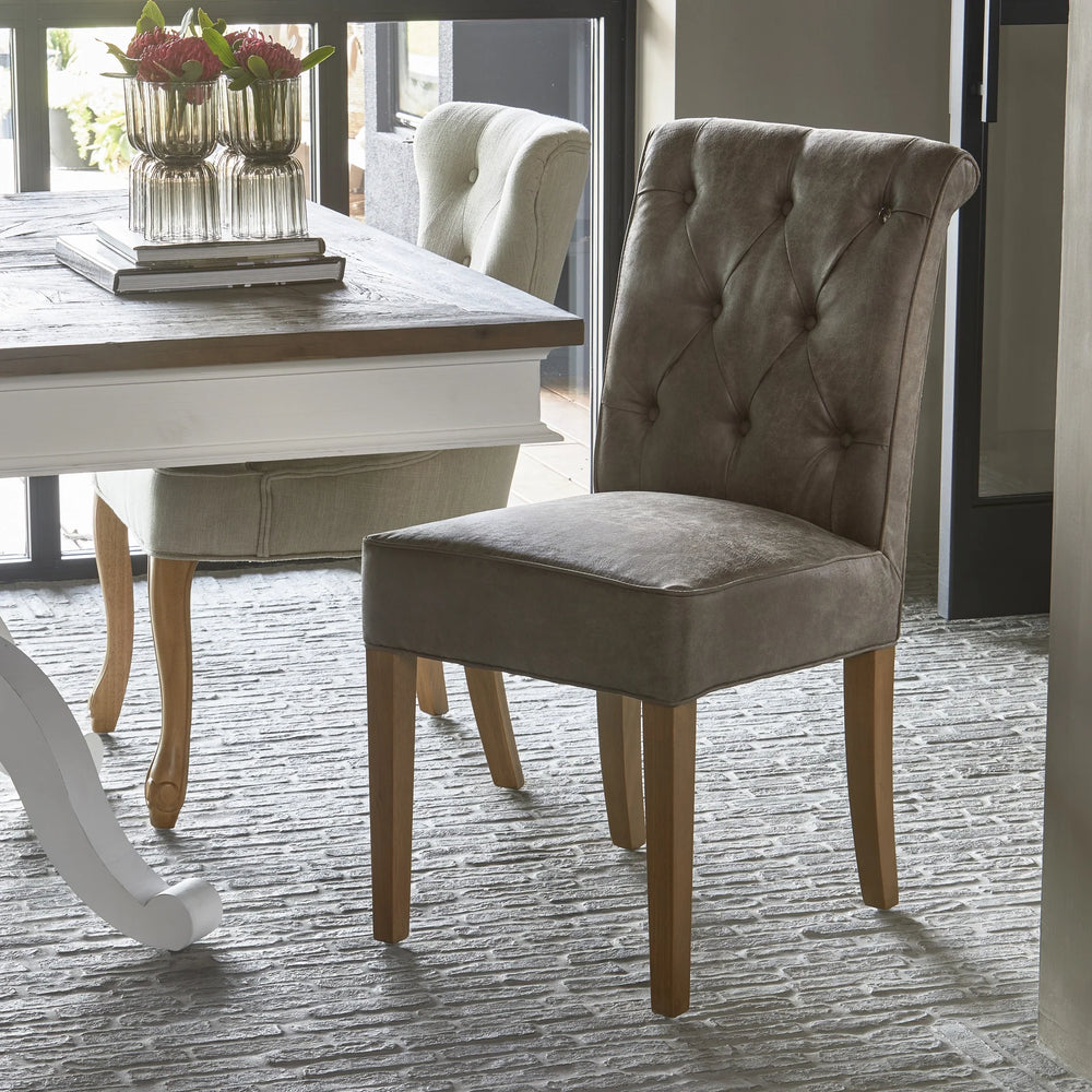 Rivièra Maison Eetkamerstoel Hampton Classic Bruin