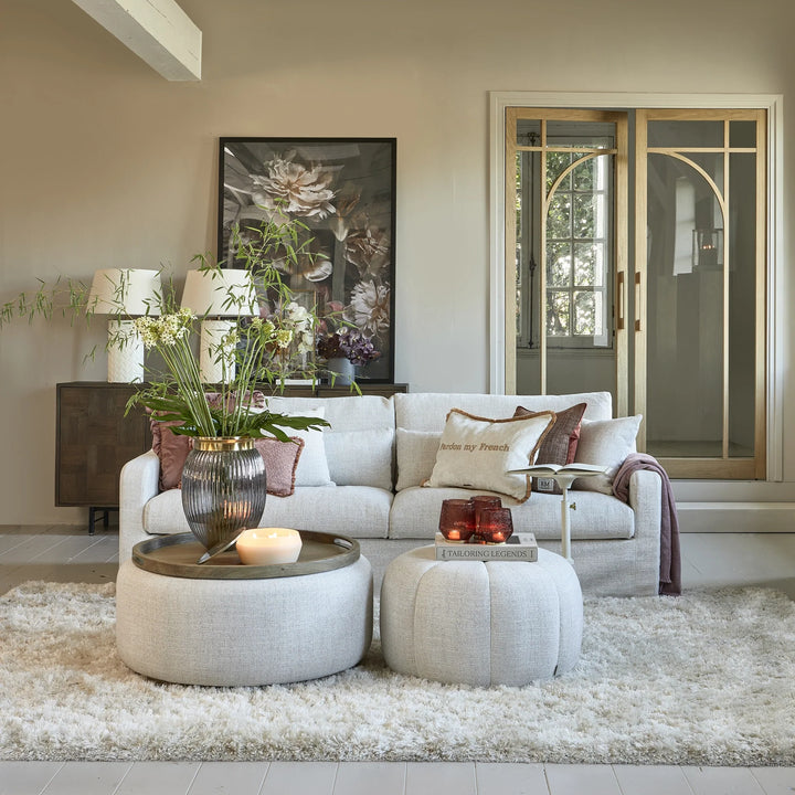 Rivièra Maison Vloerkleed Cecil Crème 340x240 cm