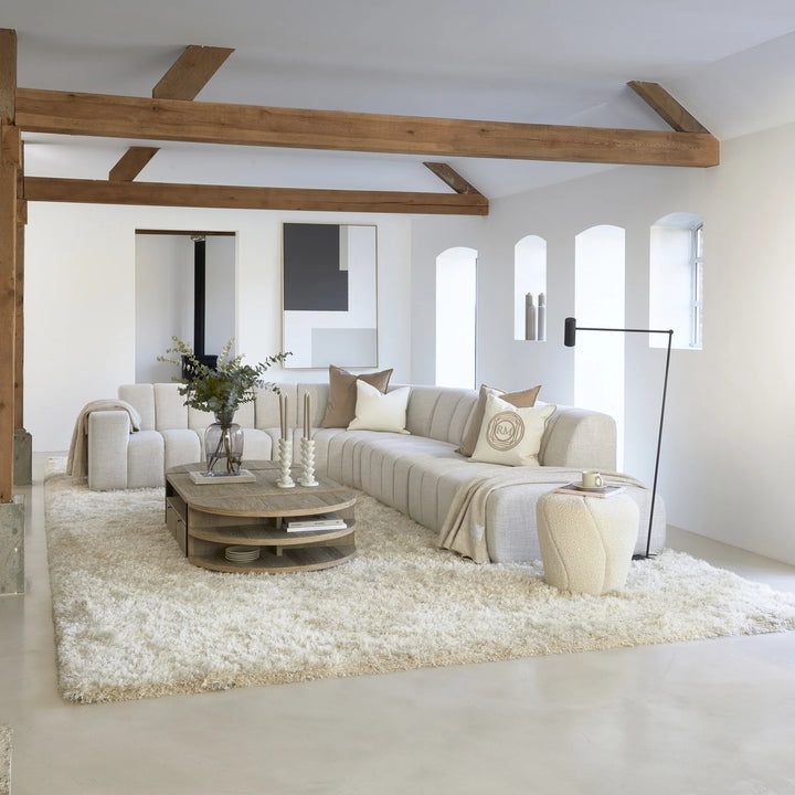 Rivièra Maison Vloerkleed Cecil Crème 340x240 cm
