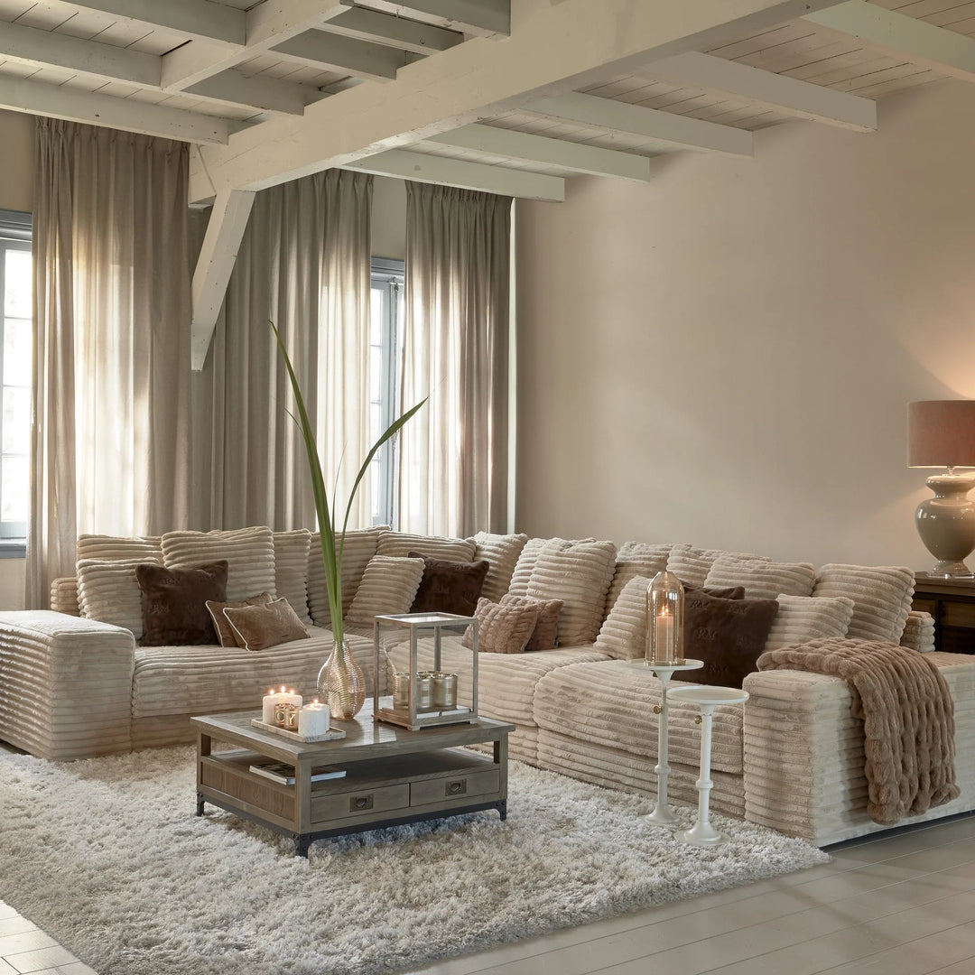 Rivièra Maison Vloerkleed Cecil Crème 340x240 cm