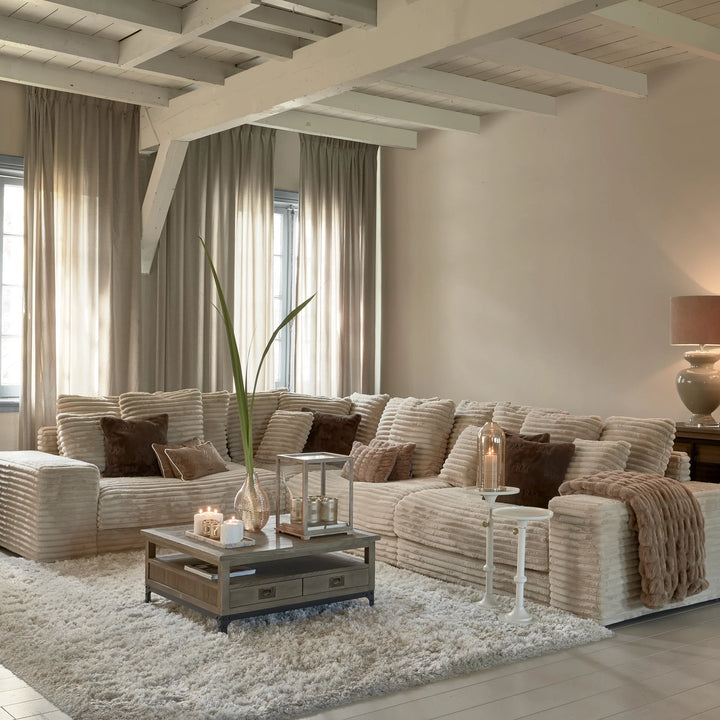 Rivièra Maison Vloerkleed Cecil Crème 340x240 cm