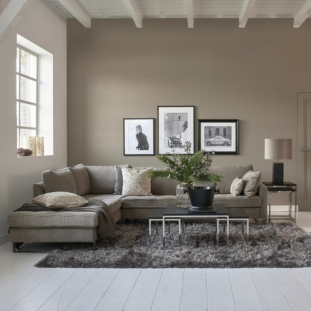 Rivièra Maison Vloerkleed Cecil Zwart 230x160 cm