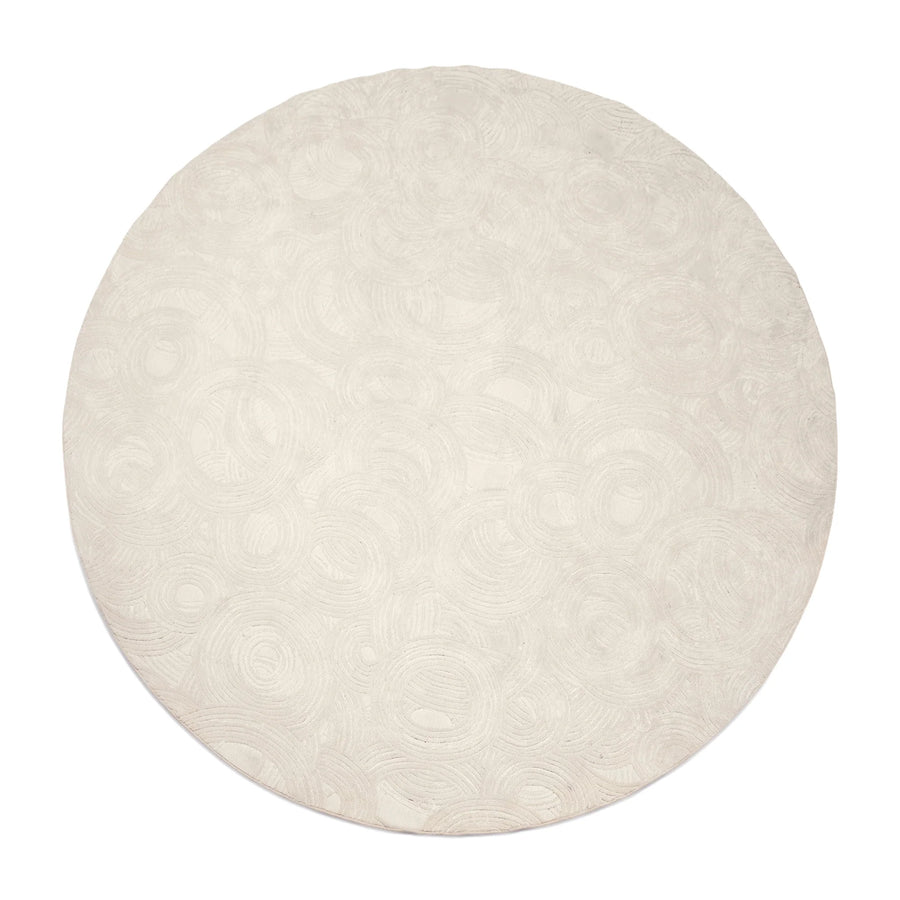 Rivièra Maison Vloerkleed Delfina Crème Ø 320 cm