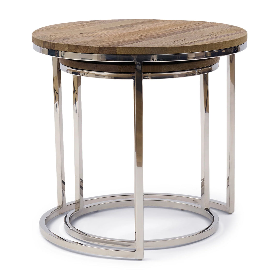 Rivièra Maison Bijzettafel Soho Set van 2
