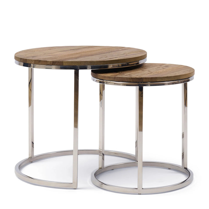 Rivièra Maison Bijzettafel Soho Set van 2