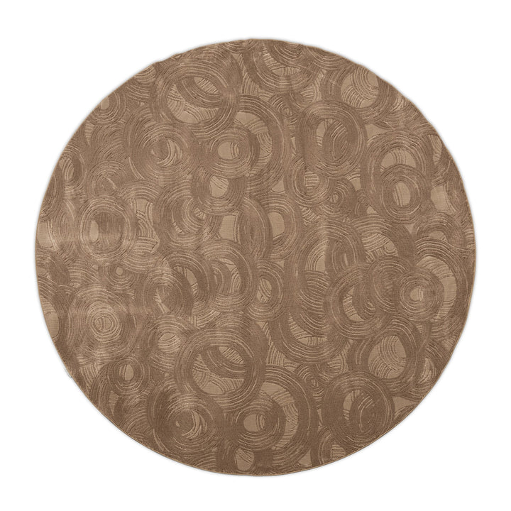 Rivièra Maison Vloerkleed Delfina Taupe Ø 200 cm