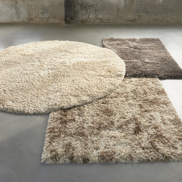 Rivièra Maison Vloerkleed Cecil Crème Ø 240 cm