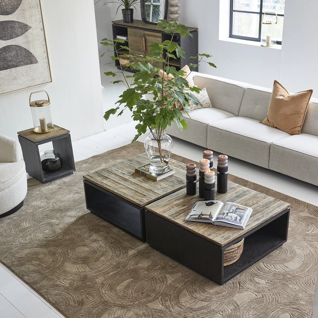 Rivièra Maison Vloerkleed Delfina Taupe 230x160 cm