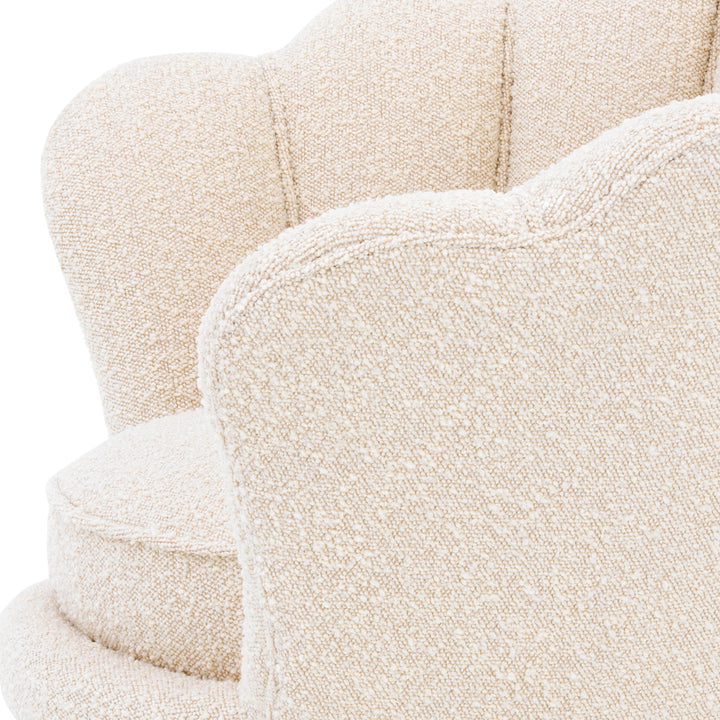 Eichholtz Sessel Trapez - Bouclé Creme