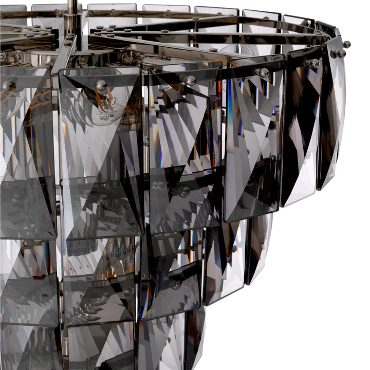 Eichholtz Kroonluchter Amazone S - Smoke Crystal Glass