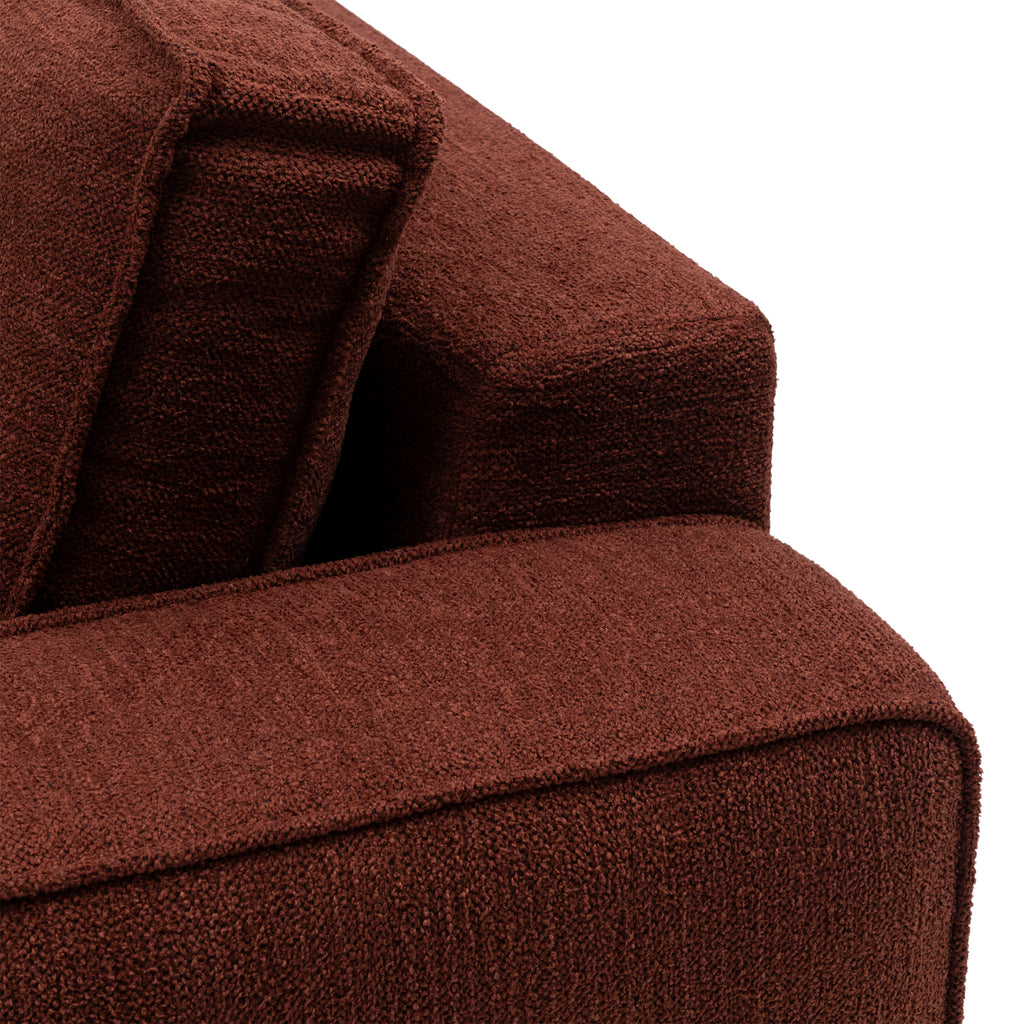 Rivièra Maison Como Love Seat Warm Chestnut
