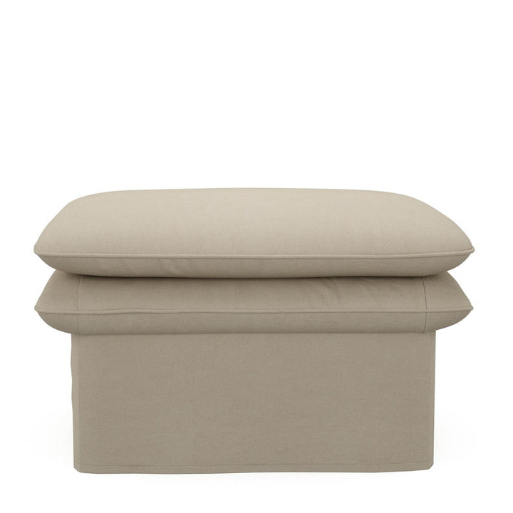 Continental Footstool FlandFlax