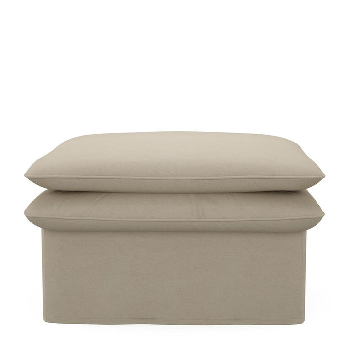 Continental Footstool FlandFlax