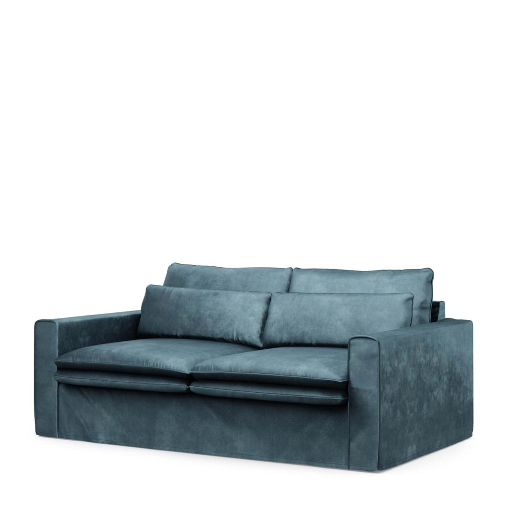 Rivièra Maison Continental Bank 2,5S Velvet Petrol