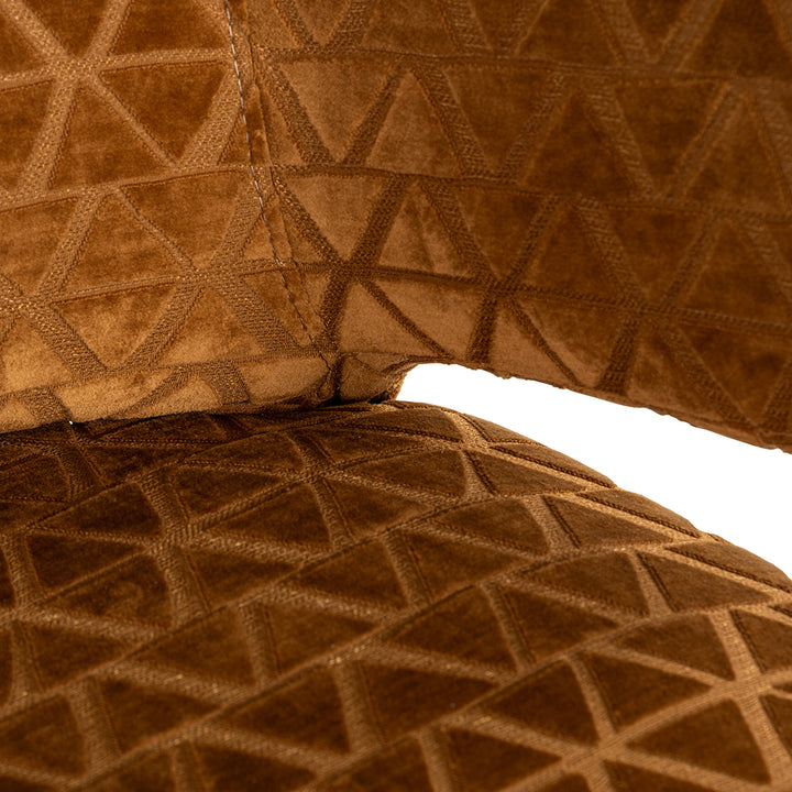 Thekenstuhl Indigo Gold Dreieck (Triangle 2013 Altgold)