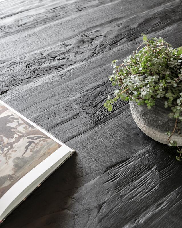 DTP Home Dining table Timeless Black Beam 250 cm