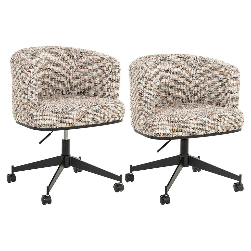 Rochenne swivel chair with wheels trendy nature (Be Trendy 01 Nature)