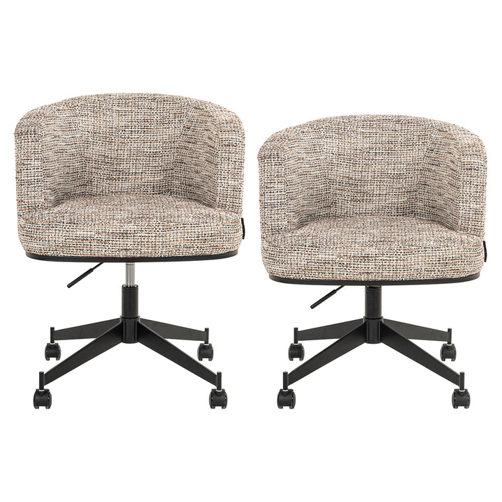 Rochenne swivel chair with wheels trendy nature (Be Trendy 01 Nature)