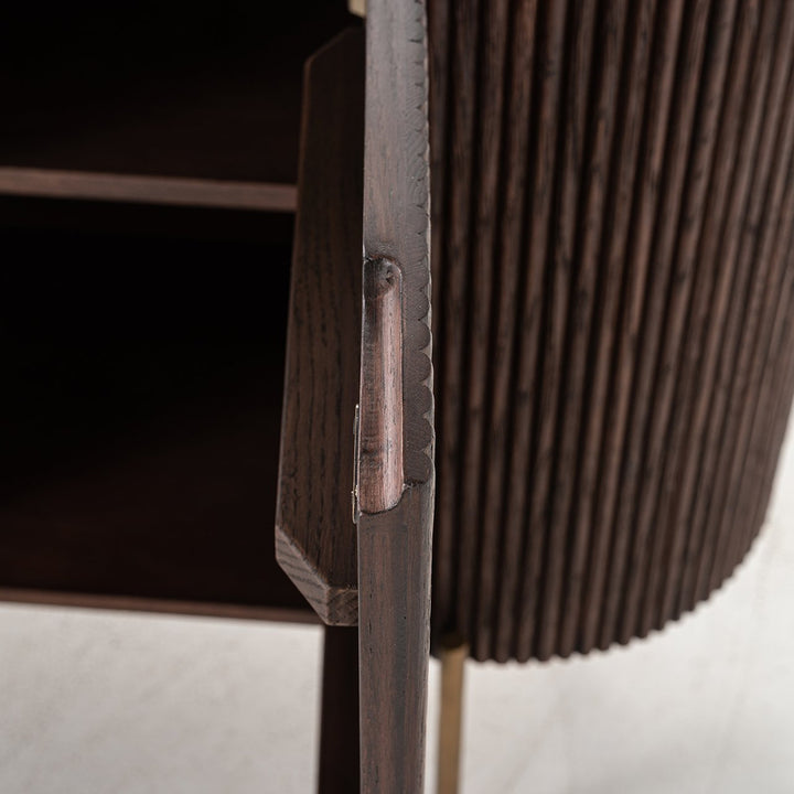 Barkley 3-door sideboard (Brushed Gold)