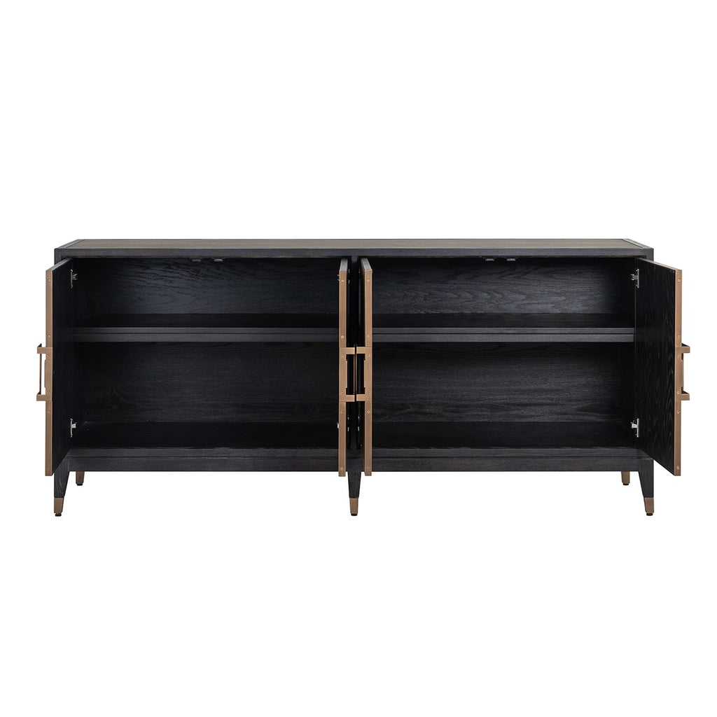 Bloomville 4-türiges Sideboard (Gold)