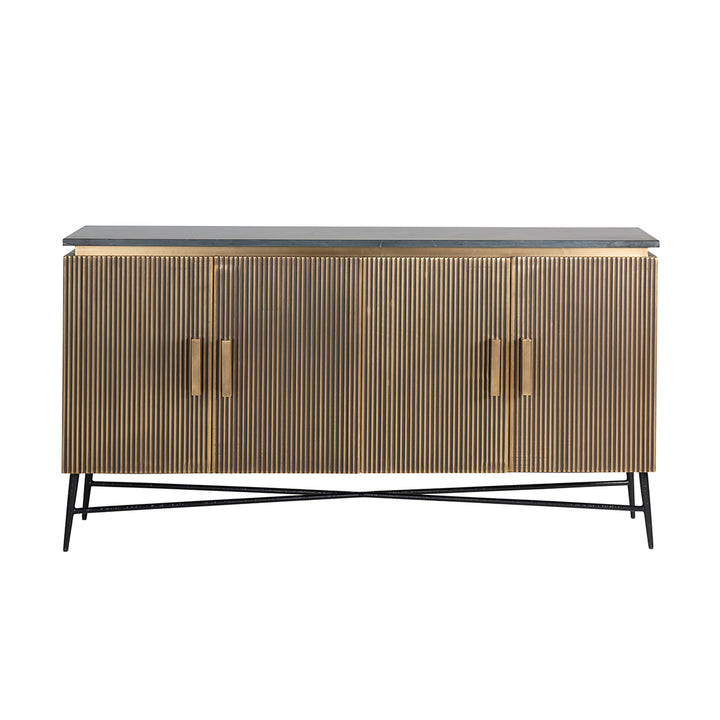 Ironville 4-door sideboard (Gold)