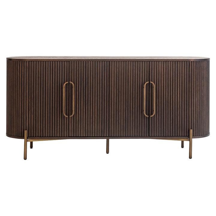 Richmond Interiors Dressoir Luxor 4-Deurs Bruin