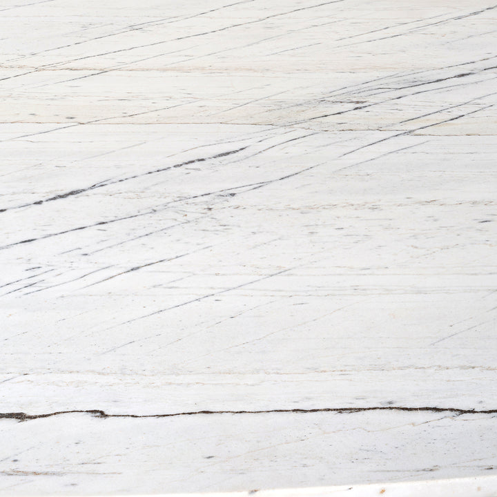 Richmond Interiors Eettafel Lexington - Wit Ovaal 230 cm