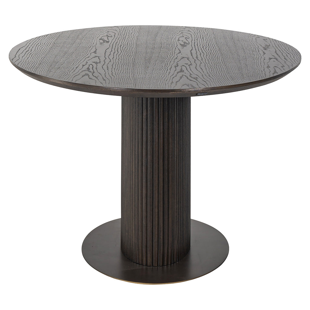 Ovalen eettafel Luxor 300 (bruin)
