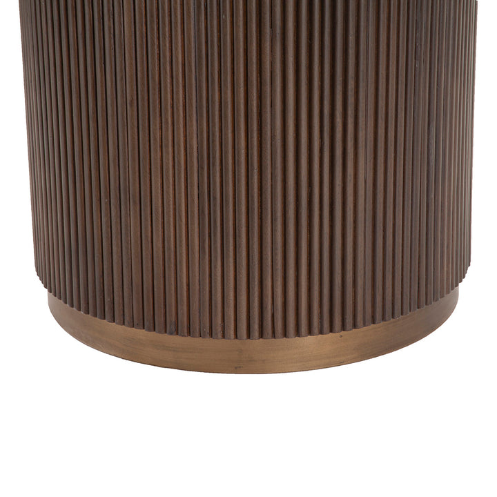 Esstisch Mayfield 140Ø (Braun)