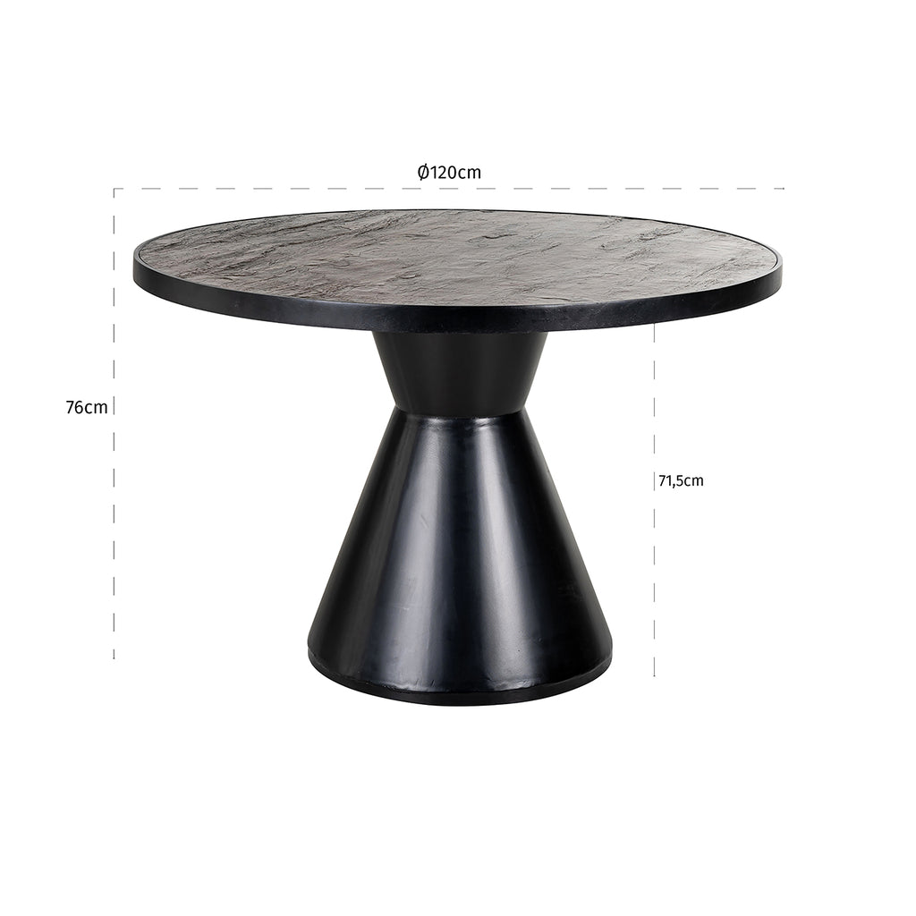 Dining table Russel 120Ø