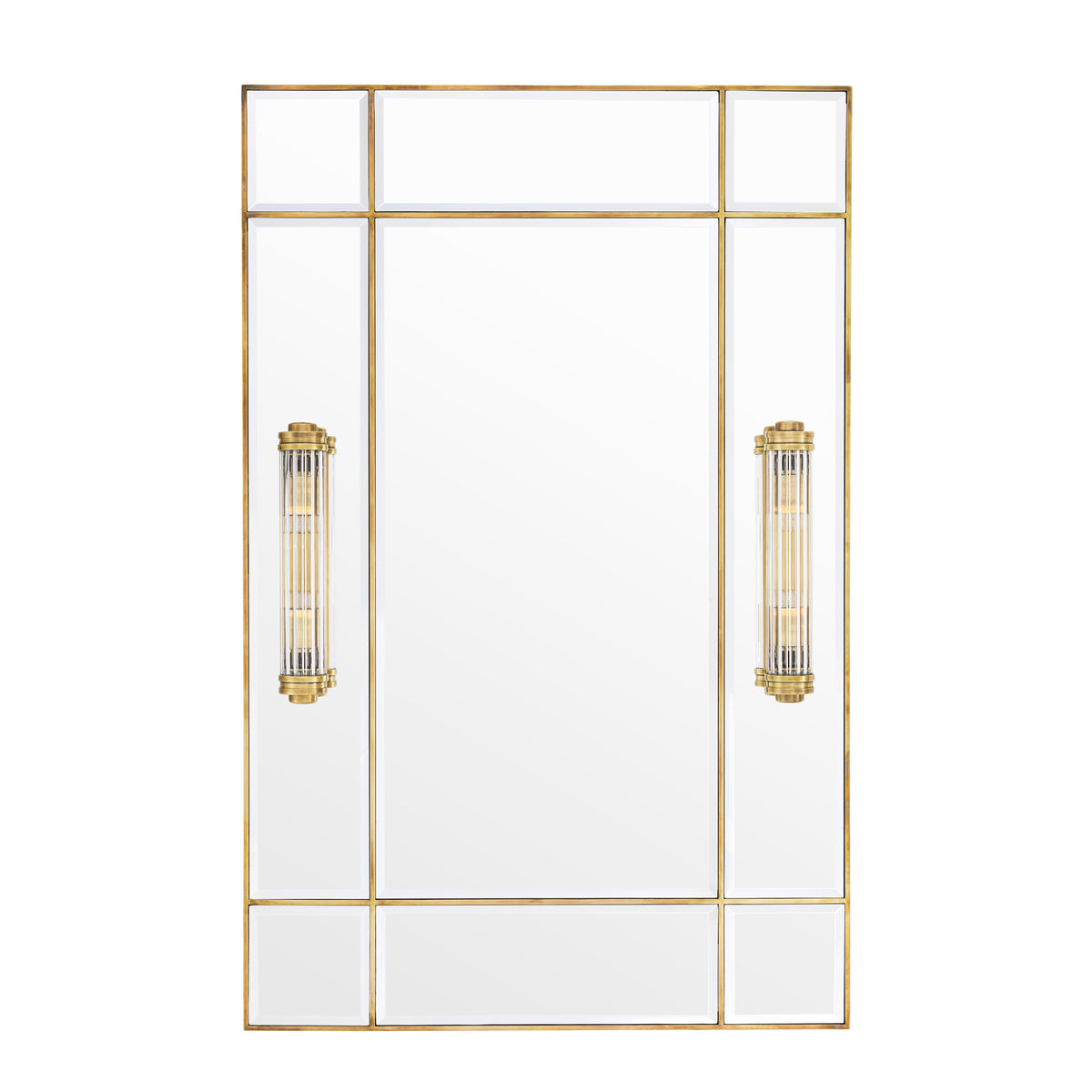 Eichholtz Spiegel Beaumont with Light Vintage Brass