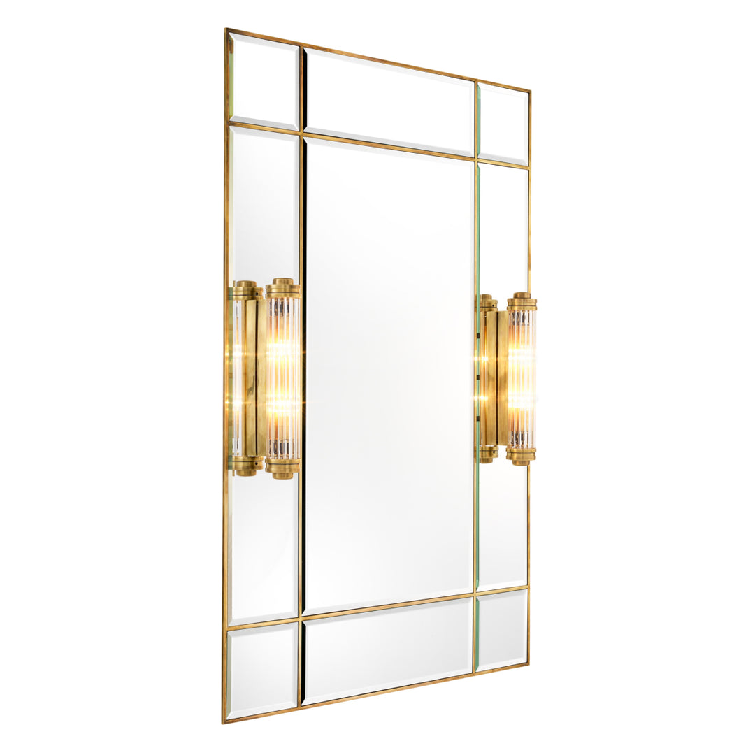 Eichholtz Spiegel Beaumont with Light Vintage Brass