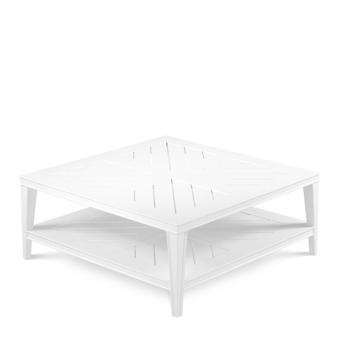 Eichholtz Outdoor Salontafel Bell Rive Square White