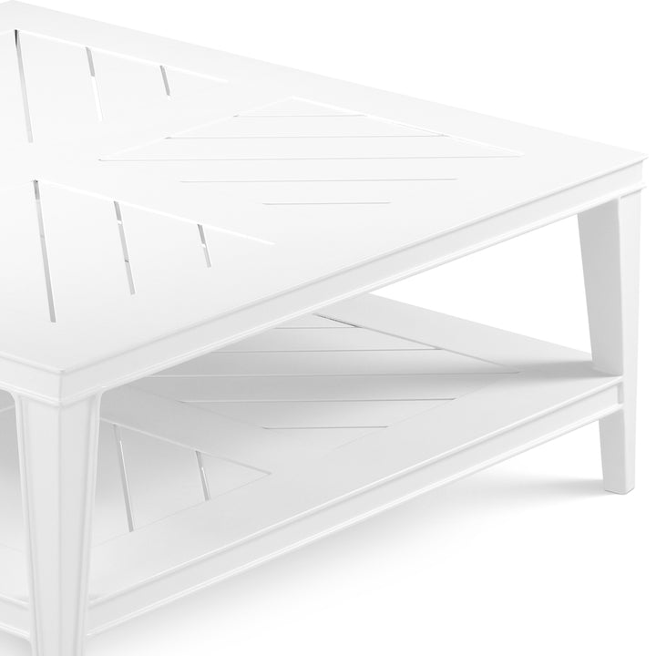 Eichholtz Outdoor Salontafel Bell Rive Square White
