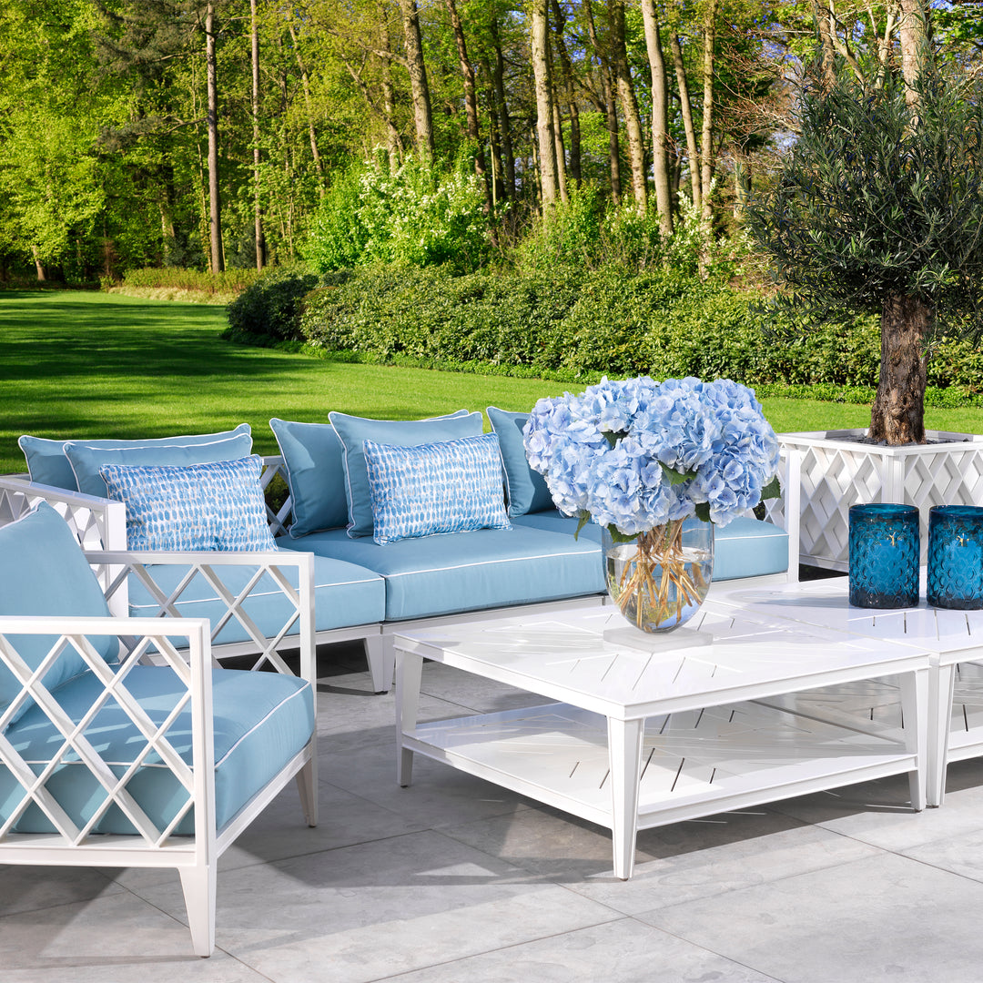 Eichholtz Outdoor Salontafel Bell Rive Square White