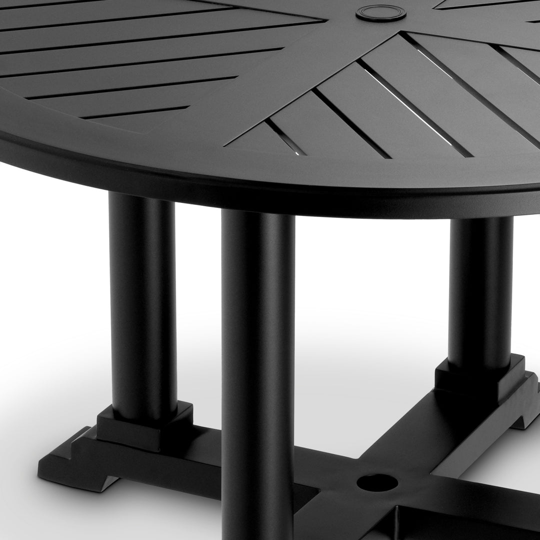 Eichholtz Outdoor Eettafel Bell Rive S Black
