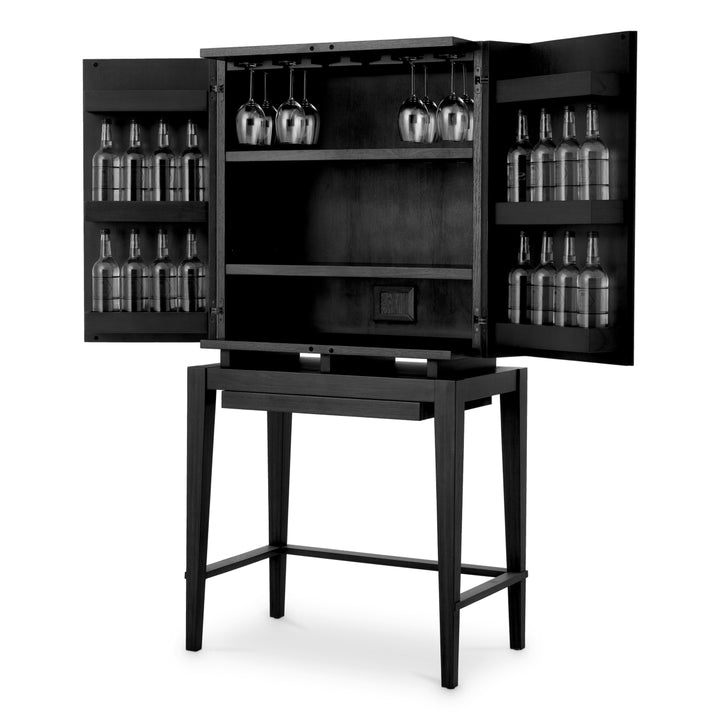 Eichholtz Barkast Dimitrios Charcoal Oak Bronze