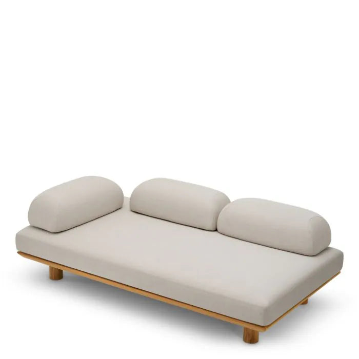 Eichholtz Outdoor Bank Nomade Natural Teak Lucio Sand