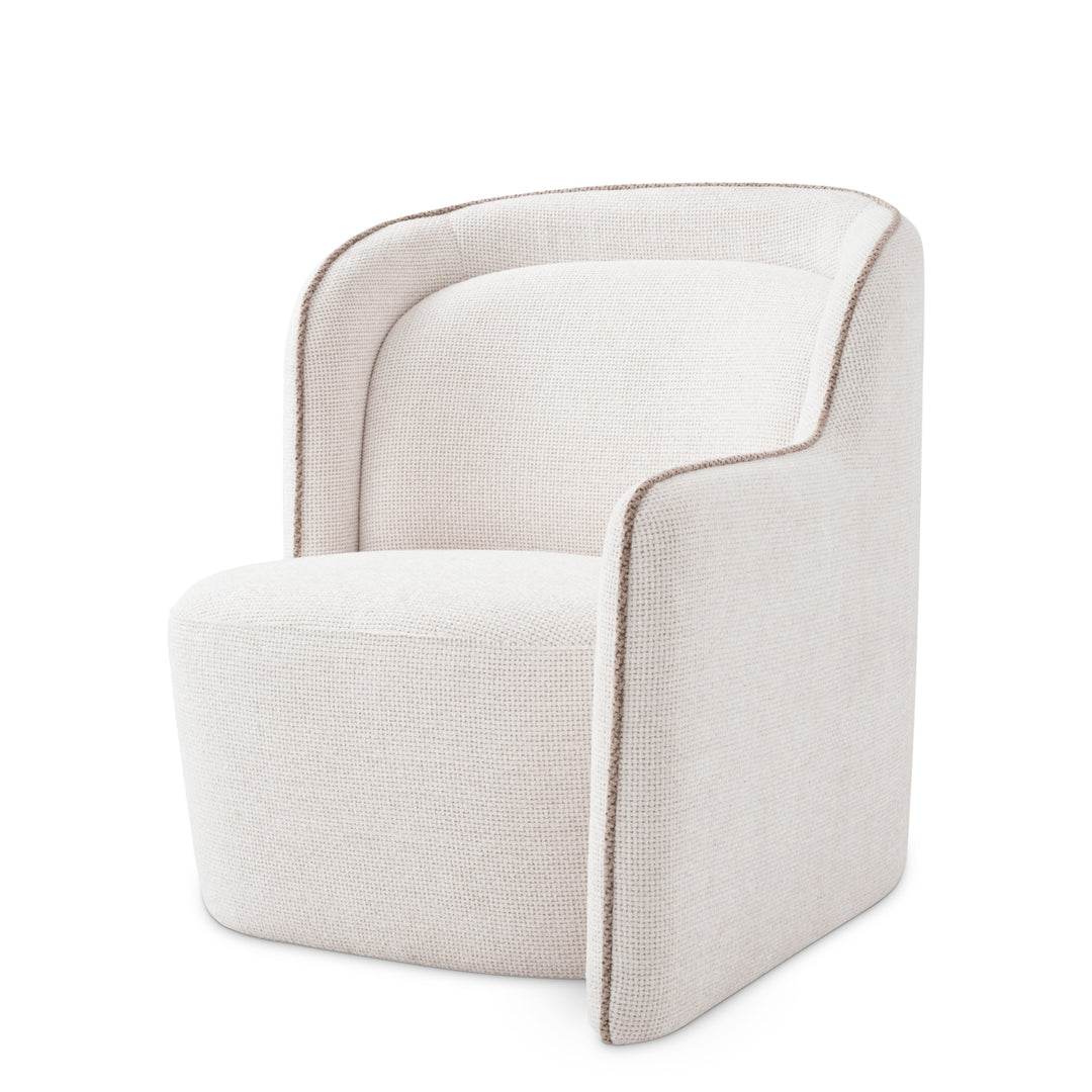 Eichholtz Fauteuil Barrier Rechts Lyssa Off-White