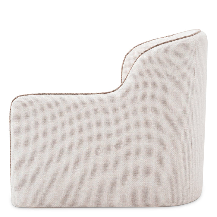 Eichholtz Fauteuil Barrier Rechts Lyssa Off-White