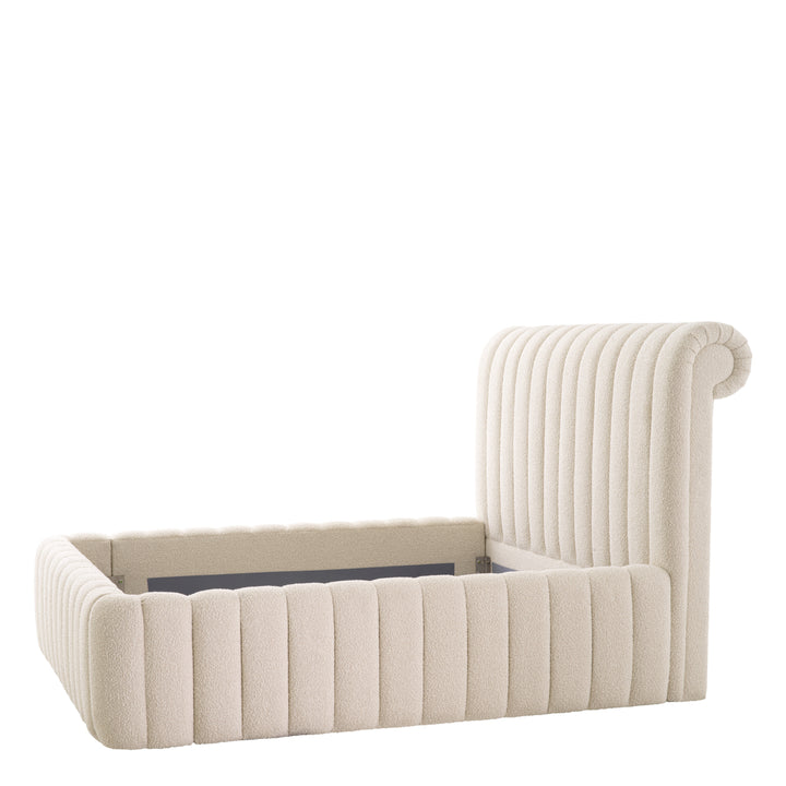 Eichholtz Bedframe Sycamore Bouclé Cream