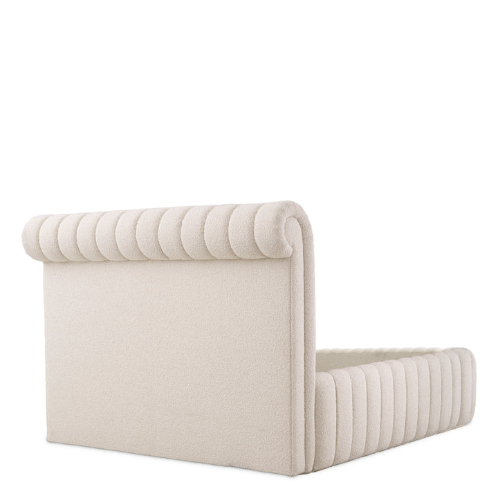 Eichholtz Bedframe Sycamore Bouclé Cream