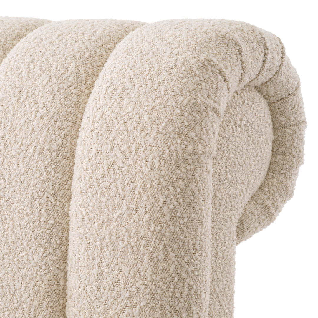 Eichholtz Bedframe Sycamore Bouclé Cream