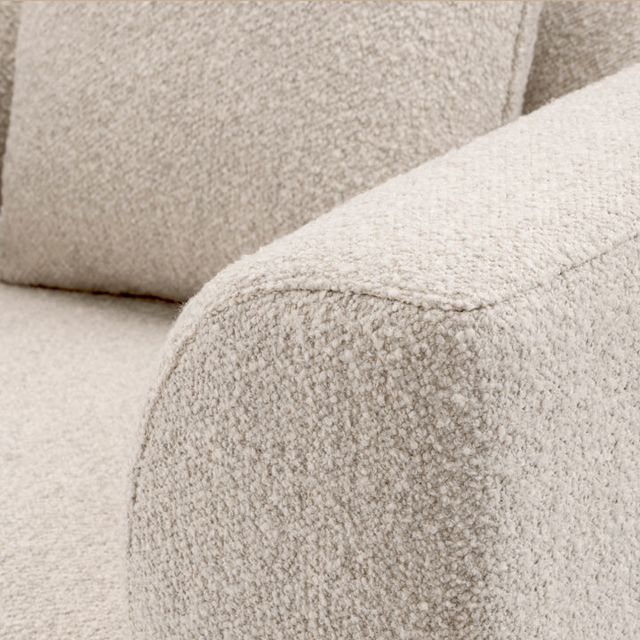 Eichholtz Fauteuil Brannan Bouclé Chalk White