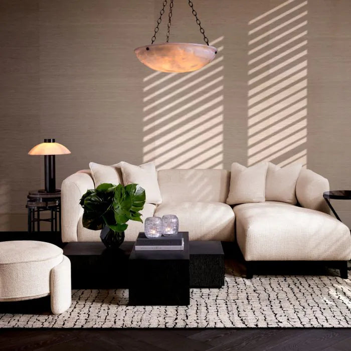 Eichholtz Loungebank Corso Lounge Right Lyssa Off-White