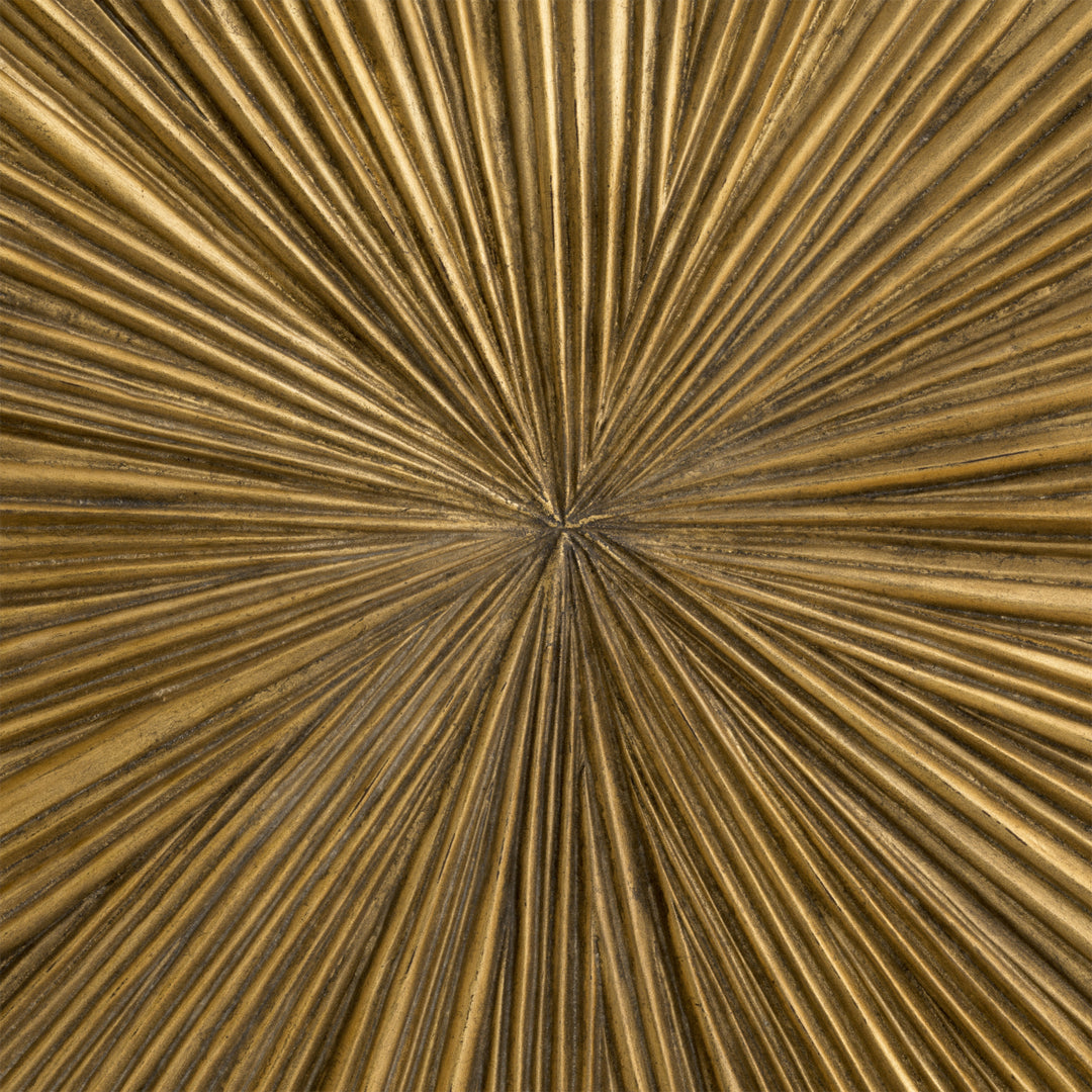 Eichholtz Wandobject Sunburst Antique Gold Leaf