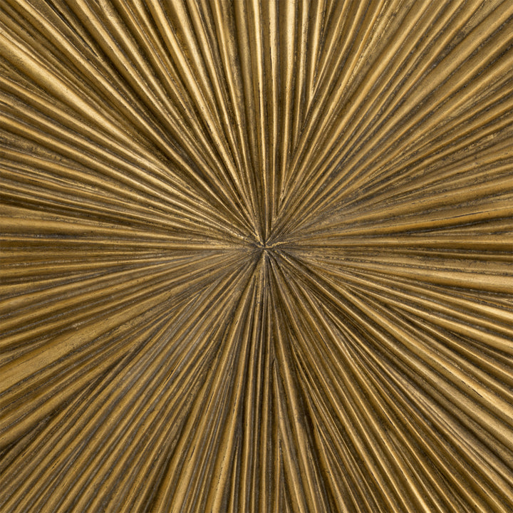 Eichholtz Wandobject Sunburst Antique Gold Leaf